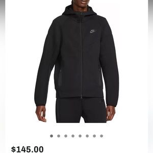 Black Nike Tech zip up- men’s medium. Perfect condition. Worn once.